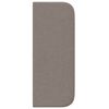 vidaXL Oreille de t&ecirc;te de lit Taupe 40,5 x 40,5 x 4 cm tissu