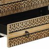 vidaXL Buffet haut 60x33,5x100 cm bois de manguier brut massif