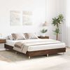 vidaXL Cadre de lit sans matelas ch&ecirc;ne marron 150x200 cm