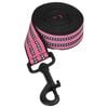vidaXL Harnais pour chien avec laisse et collier réglables rose M