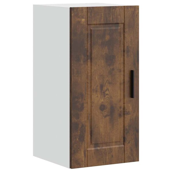 vidaXL Armoire murale de cuisine Porto chêne fumé bois d'ingénierie
