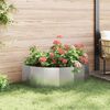 vidaXL Jardini&egrave;re Argent 120 x 60 x 35 cm Acier inoxydable