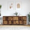 vidaXL Buffets 3 pcs Bois ancien 180 x 35 x 70 cm Bois d'ing&eacute;nierie
