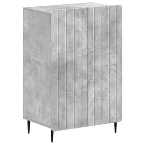 vidaXL Cabinet &agrave; chaussures ZWOLLE 59,5 x 39,5 x 91,5 cm Gris b&eacute;ton