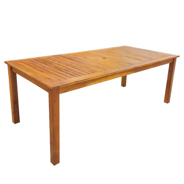 vidaXL Ensemble &agrave; manger d'ext&eacute;rieur 9 pcs Bois d'acacia solide