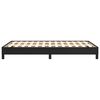 vidaXL Cadre de lit sans matelas noir 120x200 cm similicuir