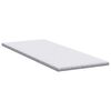 vidaXL Surmatelas en Coco Blanc 80 x 200 cm Tissu jacquard