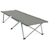 vidaXL Lit de camping pliant Gris 194 x 62,5 x 42,5 cm Oxford et acier