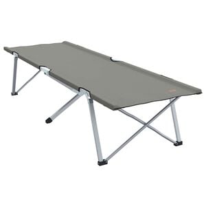 vidaXL Lit de camping pliant Gris 194 x 62,5 x 42,5 cm Oxford et acier