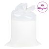 vidaXL Remplissage Pouf EPS 50 L, Blanc, 18 kg/m&sup3;