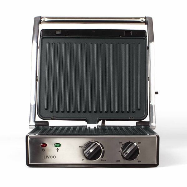 Livoo Gril de contact 2000 W Gris