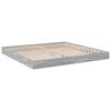 vidaXL Cadre de lit sans matelas sonoma gris 180x200 cm
