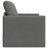 vidaXL Canap&eacute;-Lit 60cm Gris fonc&eacute; tissu