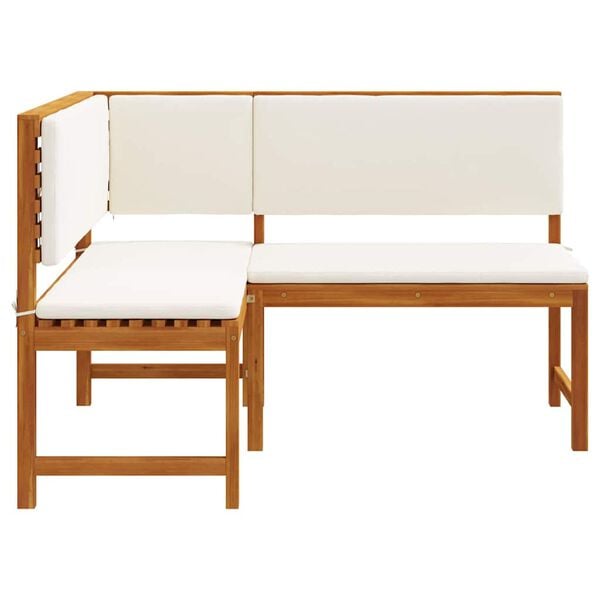 vidaXL Chaise de jardin Marron 140 x 100 x 91cm Bois d'acacia massif