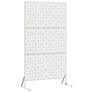 vidaXL &Eacute;cran de confidentialit&eacute; Gris 100 x 50 x 180 cm Acier