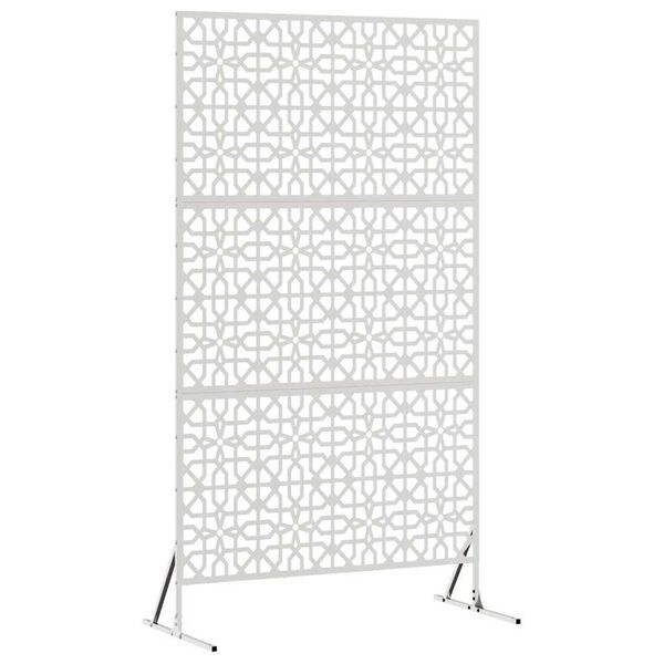 vidaXL &Eacute;cran de confidentialit&eacute; Gris 100 x 50 x 180 cm Acier