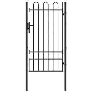 vidaXL Porte de Cl&ocirc;ture BOXTEL 103 x 225 cm Acier enduit de poudre