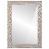 vidaXL Miroir de salle de bain Rectangulaire Blanc 70 x 50 x 2,5 cm