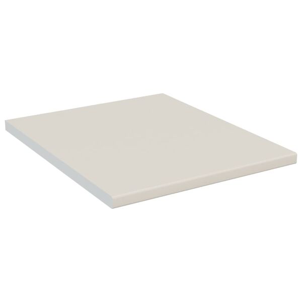 vidaXL Comptoir de cuisine Cr&egrave;me 50x60x2,8 cm Agglom&eacute;r&eacute;