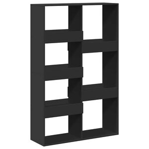vidaXL Biblioth&egrave;que noir 100x33x155,5 cm bois d'ing&eacute;nierie