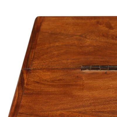 vidaXL Table basse Bois d'acacia solide avec finition miel 110x55x35cm