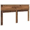 vidaXL T&ecirc;te de lit Bois Ancien 200 cm Bois d'ing&eacute;nierie