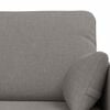 vidaXL Canap&eacute; 2 pcs Taupe 139 x 78 x 80 cm tissu
