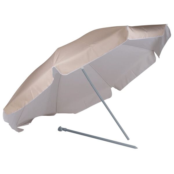 Bo-Camp Parasol de jardin 165 cm Sable