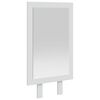 vidaxl Miroir FAUSKE Blanc 43 x 3,5 x 77 cm Rectangulaire