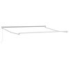 vidaXL Auvent r&eacute;tractable anthracite et blanc 5x3 m tissu et aluminium