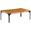 vidaXL Table basse 100x60x35 cm Bois de r&eacute;cup&eacute;ration solide