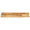 vidaXL Dessus de table 70x30x2,5 cm bord vif bois massif manguier brut