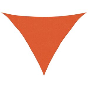 vidaXL Voile d'ombrage 160 g/m&sup2; Orange 3x3x4,2 m PEHD