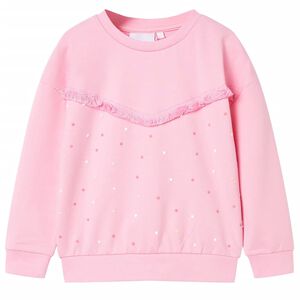 Sweatshirt pour enfants rose 92