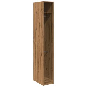 vidaXL Garde-robe ch&ecirc;ne artisanal 30x50x200 cm bois d'ing&eacute;nierie