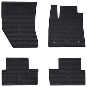 vidaXL Tapis de voiture 4 pc compatible avec Renault MEGANE 2016-
