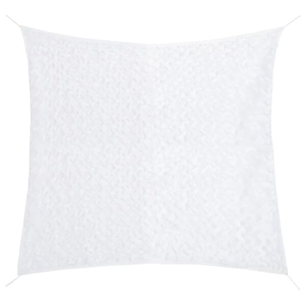 vidaXL Filet de camouflage avec sac de rangement 316x296 cm blanc