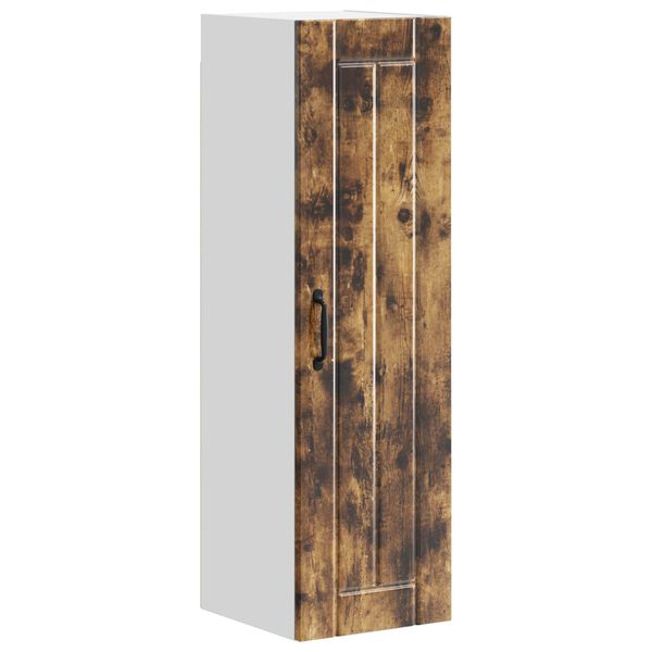 vidaXL Armoire de cuisine Ch&ecirc;ne fum&eacute; 30 x 31 x 100 cm