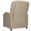 vidaXL Fauteuil Cappuccino Similicuir