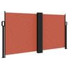 vidaXL Auvent lat&eacute;ral r&eacute;tractable terre cuite 120x1000 cm