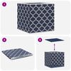 vidaXL Bo&icirc;tes de rangement pliables 10 pcs 32x32x32 cm tissu intiss&eacute;