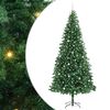 vidaXL Sapin de No&euml;l artificiel Vert 300 cm PVC, m&eacute;tal et plastique