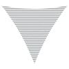 vidaXL Voile d'ombre ext&eacute;rieure Gris clair et blanc 5 x 5 x 5 m