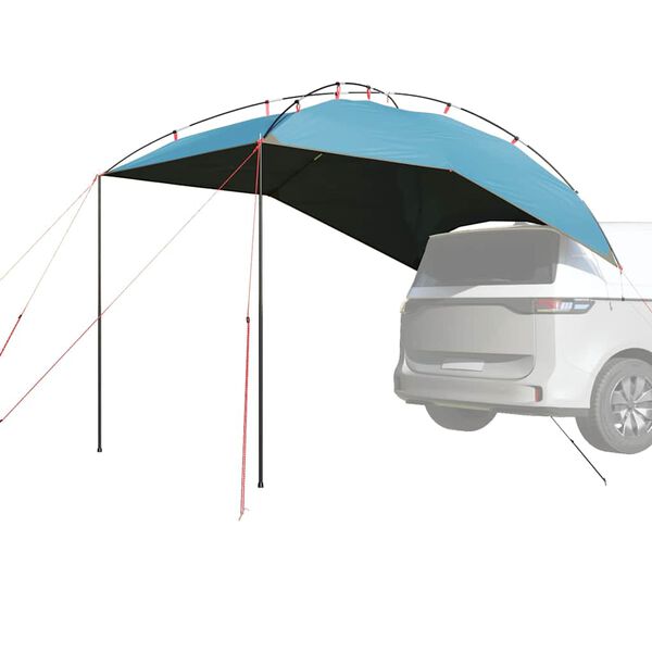vidaXL Tente de voiture bleu imperméable