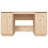 vidaXL Bureau 140x50x75 cm bois massif de pin