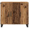 vidaXL Buffet Bois ancien 90 x 34 x 80 cm Bois d'ing&eacute;nierie