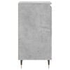 vidaXL Buffets 2 pcs gris b&eacute;ton 40x35x70 cm bois d'ing&eacute;nierie