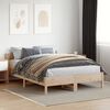vidaXL Cadre de lit sans matelas 140x200 cm bois massif de pin