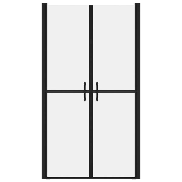 vidaXL Porte de douche ESG dépoli (73-76)x190 cm