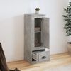 vidaXL Buffet haut gris b&eacute;ton 36x35,5x103,5 cm bois d'ing&eacute;nierie
